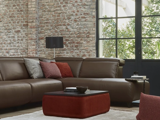 Tavolino pouf Maratea di Rosini Divani