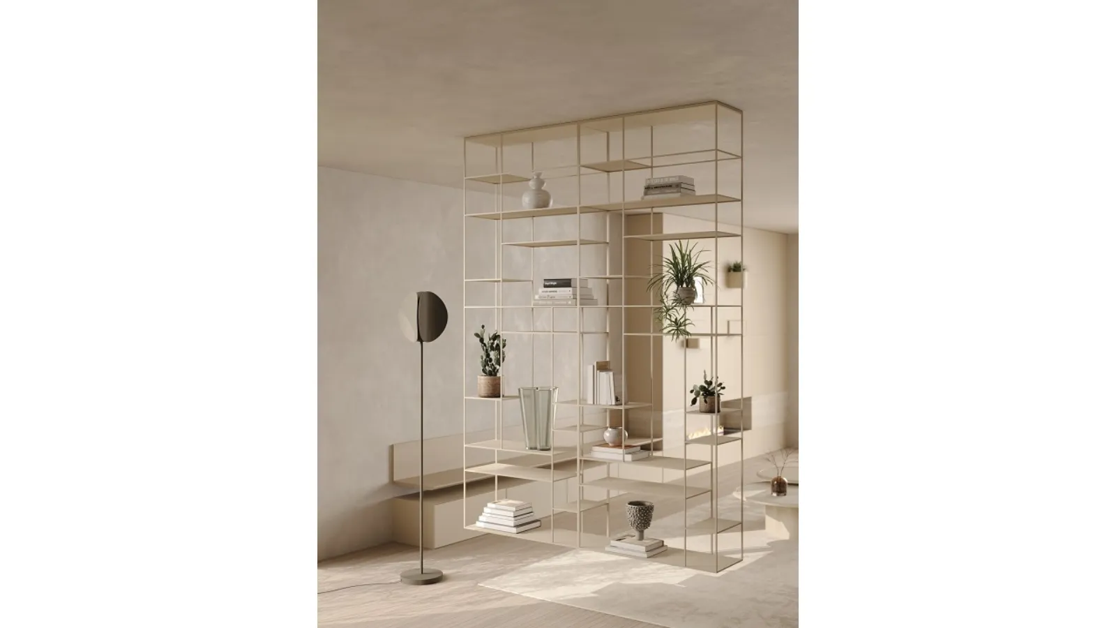 Lampada da terra Flake Floor di Ronda Design