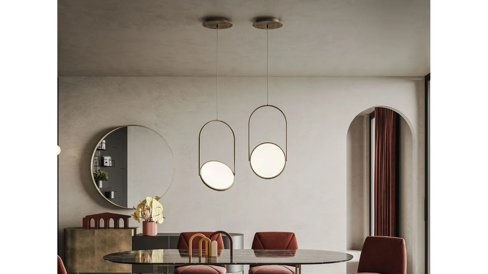 Lampada a sospensione Lift di Ronda Design