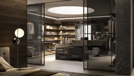 Cabina armadio Gemini G224 di Moretti Compact Giorno Notte