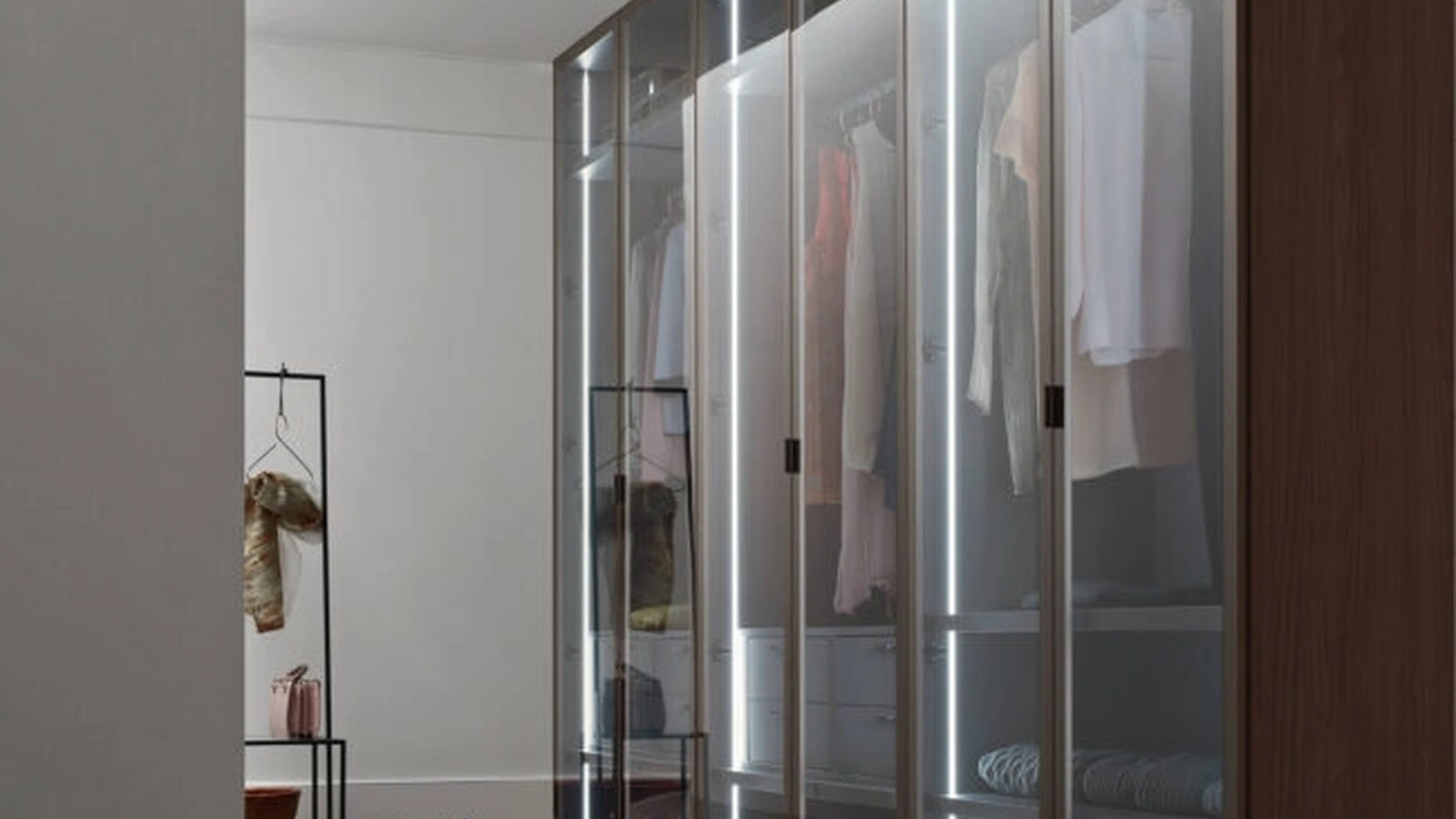 Armadio con anta battente Glax di Maronese