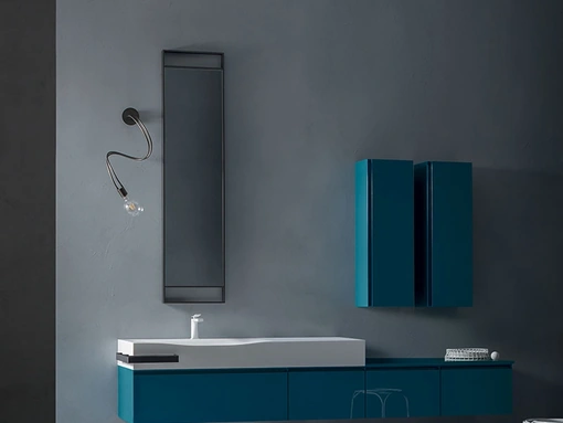 Mobile da Bagno Eden 01 laccato lucido di Cerasa