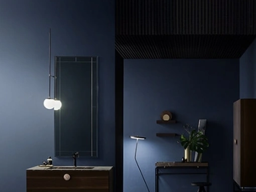 Mobile da Bagno a terra Maori 04 in eucalipto di Cerasa