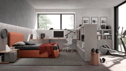 Cameretta componibile Generazione Z Composizione C01 di Doimo Cityline