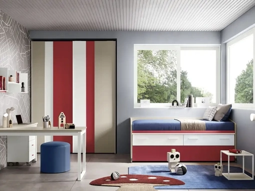 Cameretta K110 di Moretti Compact Camerette