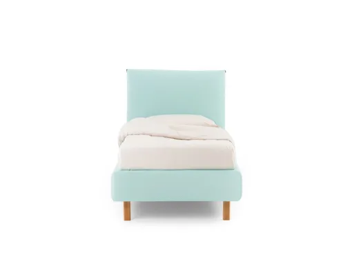 Letto singolo con contenitore London di Noctis