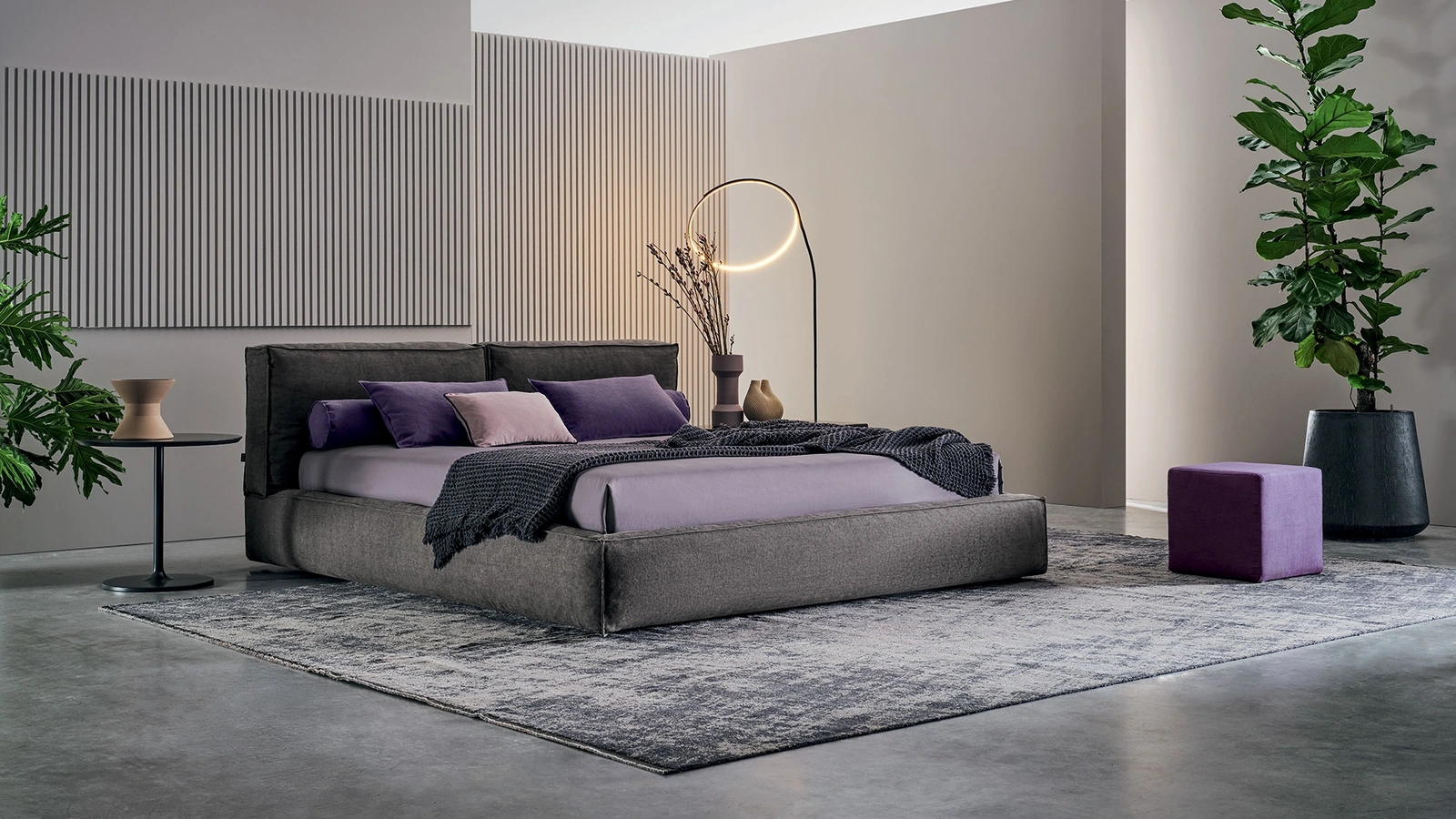 Letto con box contenitore Academy Piuma di Twils