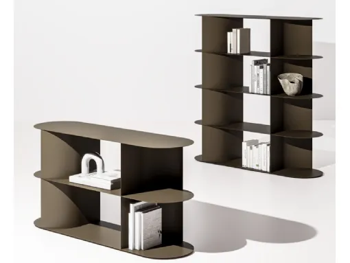 Libreria divisoria Zephir di Ronda Design