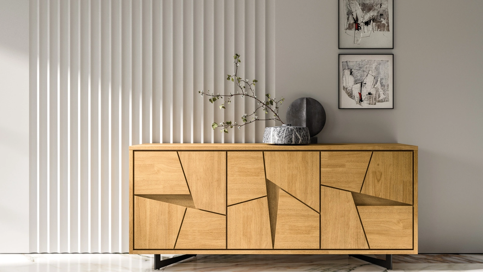 Madia in legno Special Oak di FGF Mobili