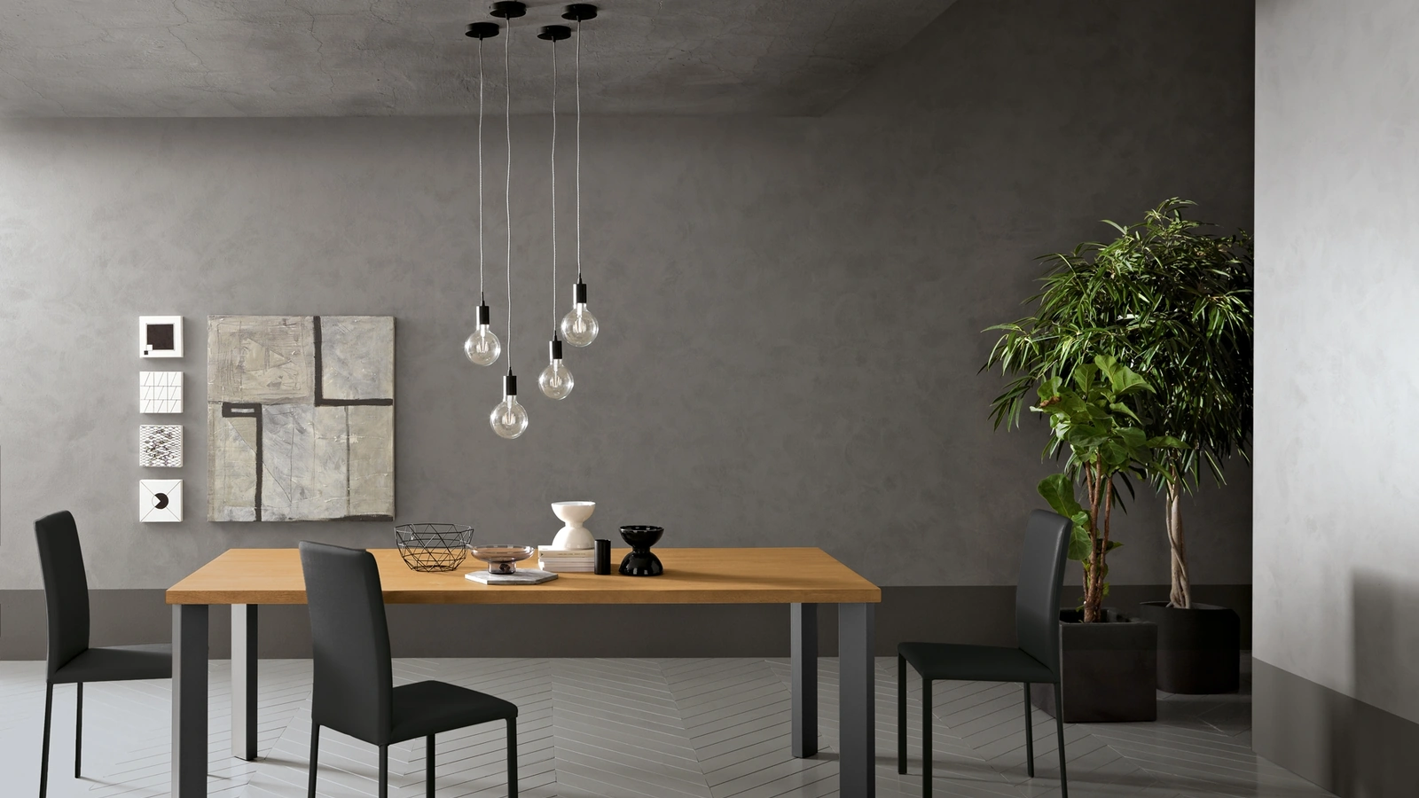 Tavolo Free in legno massello di FGF Mobili