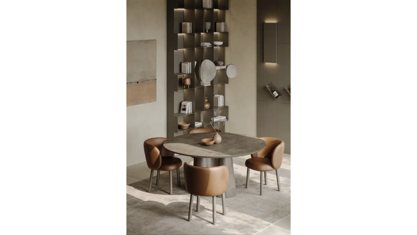 Tavolo Jupe Round di Ronda Design