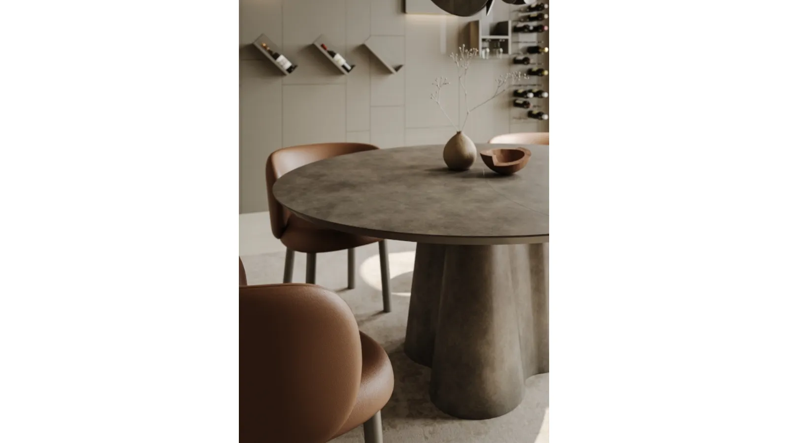 Tavolo Jupe Round di Ronda Design