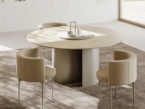 Tavolo Roshi Round di Ronda Design