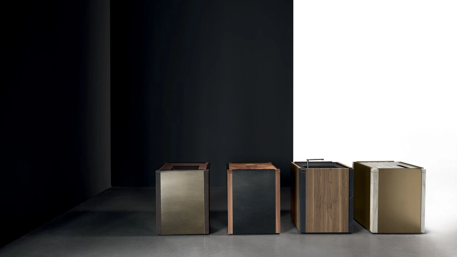 Cucina Design  monoblocco Ono Fire & Water di Binova