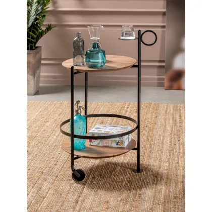 Tavolino carrello Oblò di Tonin Casa