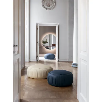 Pouf contenitore Plissé di Tonin Casa
