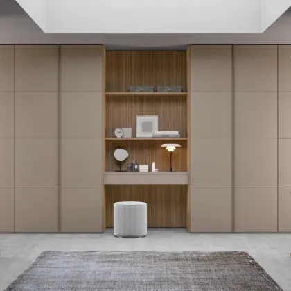Armadio Atelier in ecopelle con nicchia di Adok