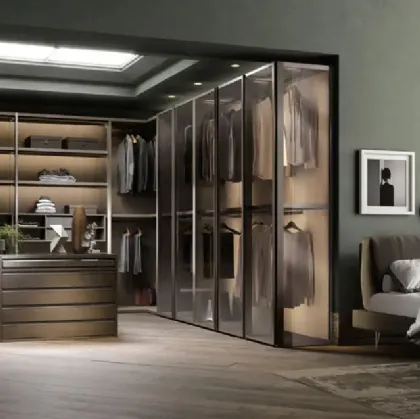 Cabina armadio Antares A103 di Moretti Compact Giorno Notte