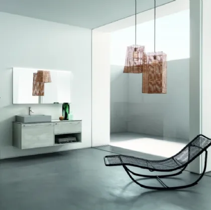 Mobile da Bagno sospeso B201 BD009 di Compab