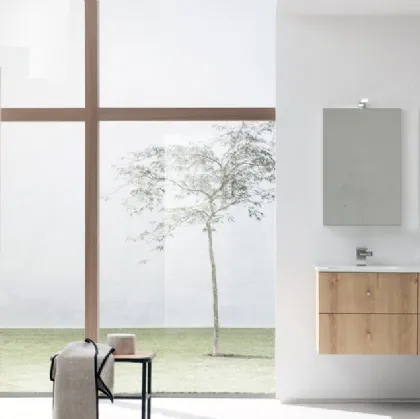 Mobile da Bagno sospeso B201 BD024 di Compab