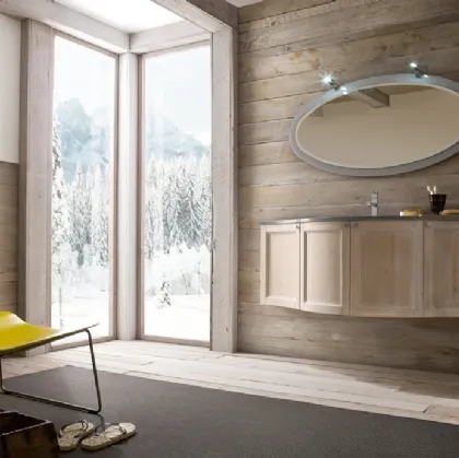 Mobile da Bagno sospeso DIAMANTE DM05 di Compab