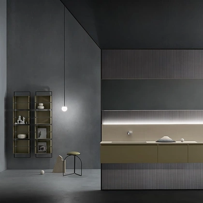 Mobile da Bagno Eden 03 in laccato SoftTouch di Cerasa