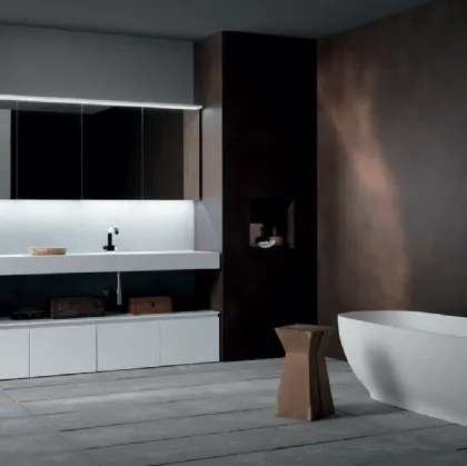 Mobile bagno da appoggio INK NK04 di Compab