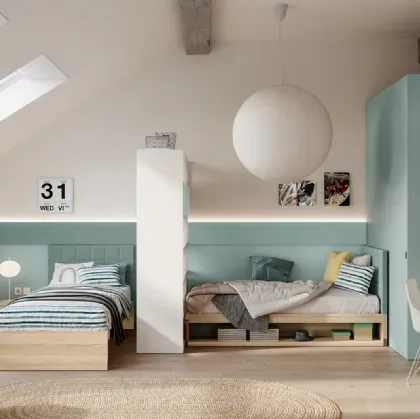 Cameretta Layout 07B di Doimo Cityline