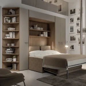 Letto a scomparsa Block System Comp 260 di Tumidei