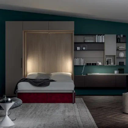 Letto a scomparsa Block System Comp 277 di Tumidei