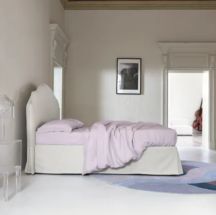 Letto con testiera Fiordaliso di Noctis