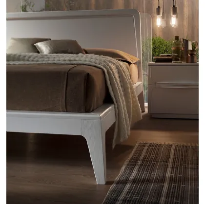 Letto con testiera Simple di Fasolin