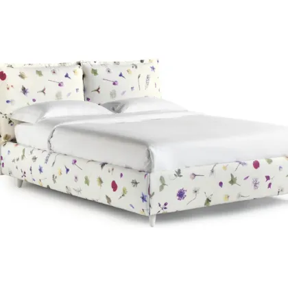 Letto in tessuto a fiori So Wild di Noctis