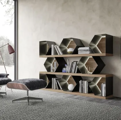 Libreria Horizon Esagoni 977 di Mobilgam