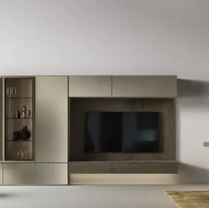 Libreria Kosmos KL212 di Moretti Compact Giorno Notte