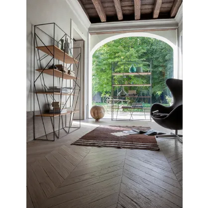 Libreria a muro Naviglio di Tonin Casa