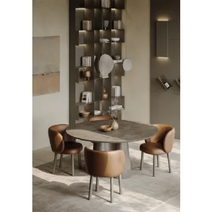 Tavolo Jupe Round di Ronda Design